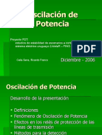 Oscilación de Potencia (Presentación PDT 21-12-2006)