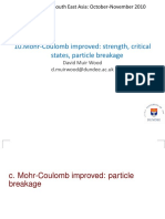 10.Mohr-Coulomb Improved: Strength, Critical States, Particle Breakage