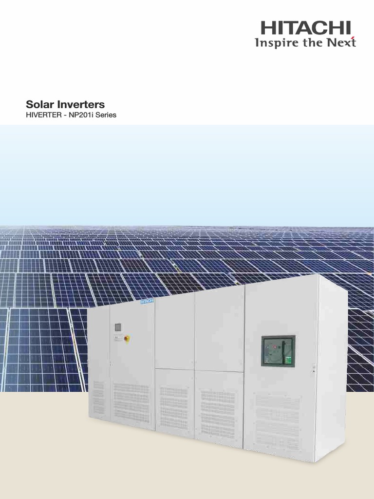 Solar Inverters.pdf Power Inverter Photovoltaics