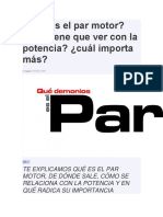 Qué es el par motor