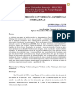 Bullying Compreensão e Intervenção - Experiências