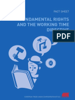 Fundamental Rights and The Working Time Directive