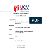 Servicio de Alimentación Del Hospital de Alta Complejidad Virgen de La Puerta