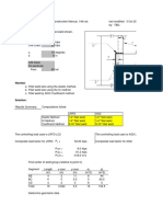 Beginners Guide to Steel Construction Manual Eccentrically Loaded Weld Example