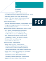 Failover Clusters PDF