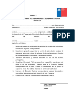 Anexo 3 Carta Compromiso Certificacion de Raciones