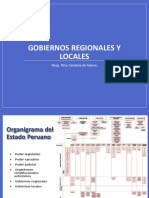 Gobiernos Regionales y Locales