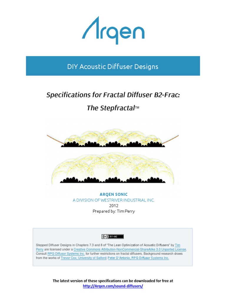Diffuser B2frac Specs Arqen | PDF | Computing And Information Technology