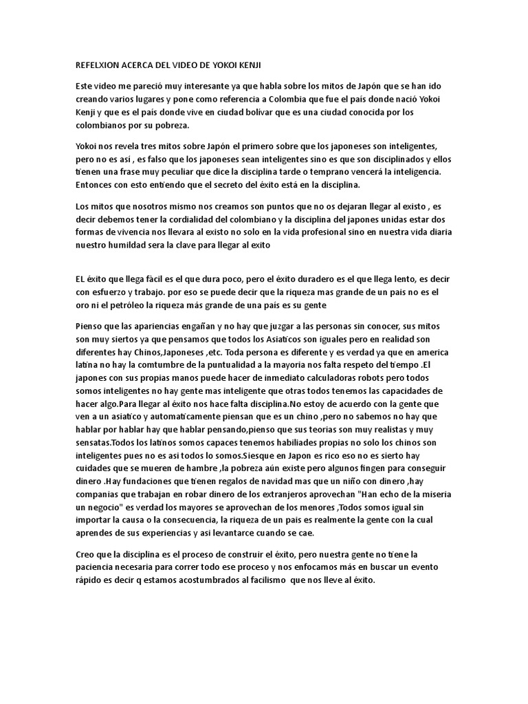 Reflexiones sobre la disciplina de Yokoi Kenji | PDF | Japón | Pobreza