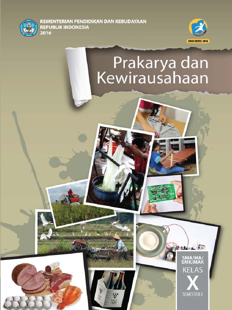 Prakarya Dan Kewirausahaan Sm 2 Buku Siswa10 Melihatnet