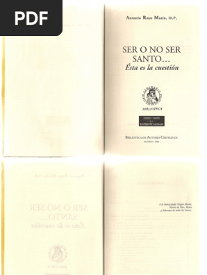 Royo Marin Antonio Ser O No Ser Santo 113 Pag Cristo Titulo Sacerdote