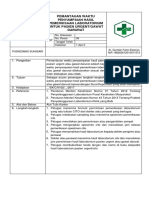 Sop 8.1.3 Ep 2 Pemantauan Waktu Penyampaian Hasil Pemeriksaan Laboratorium Untuk Pasien Urgent - Gawat Darurat Puskesmas Sukasari