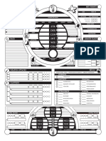 Morgen 5E Character Sheet DRUID All Builds PDF