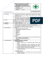 Sop 8.1.7. Ep 7 Pemantapan Mutu Internal Dan Pemantapan Mutu Eksternal Di Laboratorium PKM Sukasari