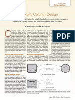 Composite Column Design