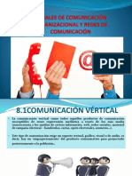 Canales de Comunicación Organizacional y Redes de Comunicación