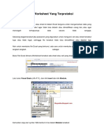 Cara Membuka Worksheet Yang Terproteksi