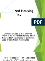 Socialized Housing Tax Final