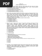 Soal to Geografi Mgmp Dki 2017 (Wawan Ikhwanul Hakim)