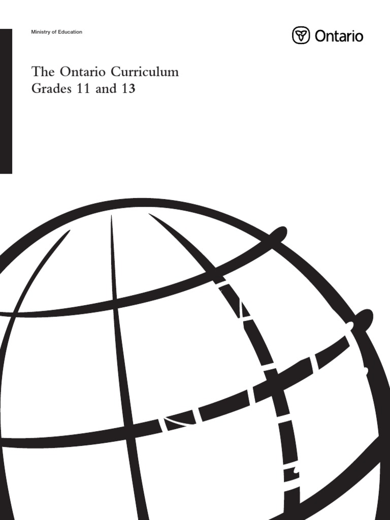 Ontario Grades 11-12 Math Curriculum Guide | PDF | National Council Of ...