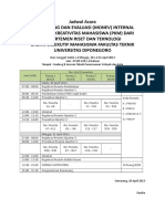 Jadwal Acara