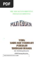 Contoh Folio Kerjaya