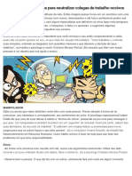 Conheça Táticas Certeiras Para Neutralizar Colegas de Trabalho Nocivos