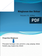 Iktisar Dan Ringkasan