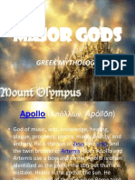Major Gods: Greek Mythology