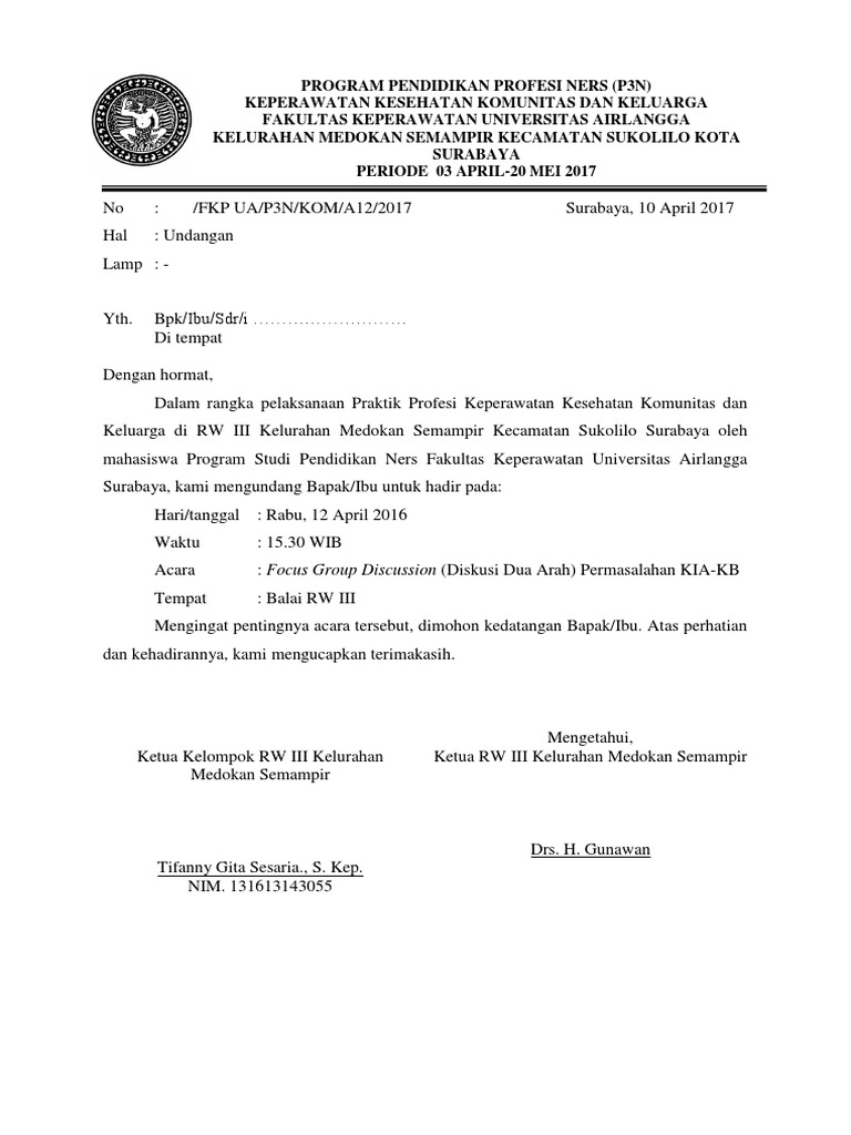 1080+ Contoh Undangan Fgd Gratis Terbaik