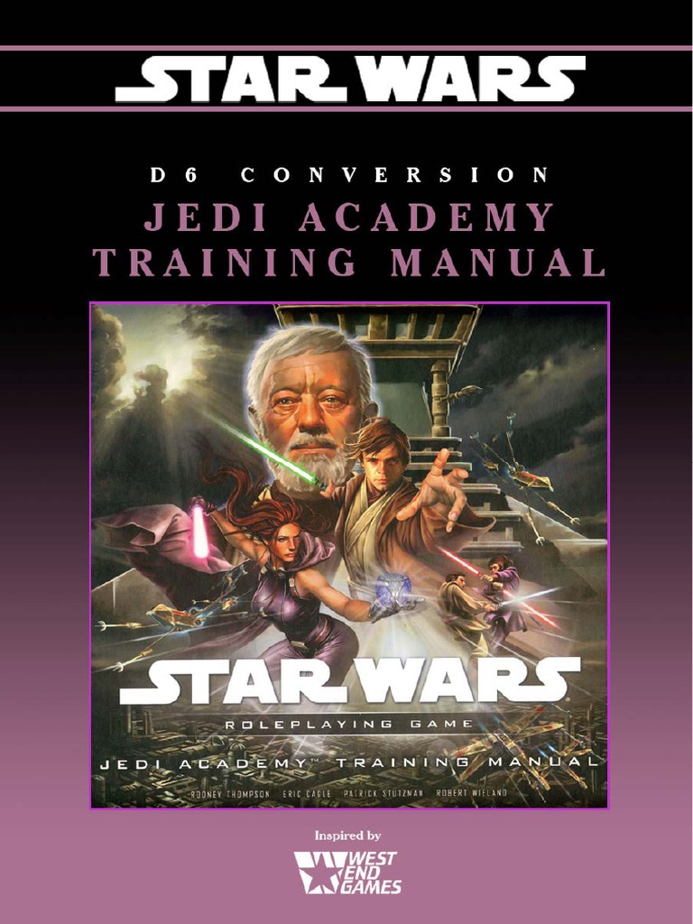 Saga Conversion Jedi Academy Training Manual.pdf | The Force (Star Wars) | Star  Wars