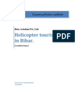 Feasibility Report On Air Taxi Tourism