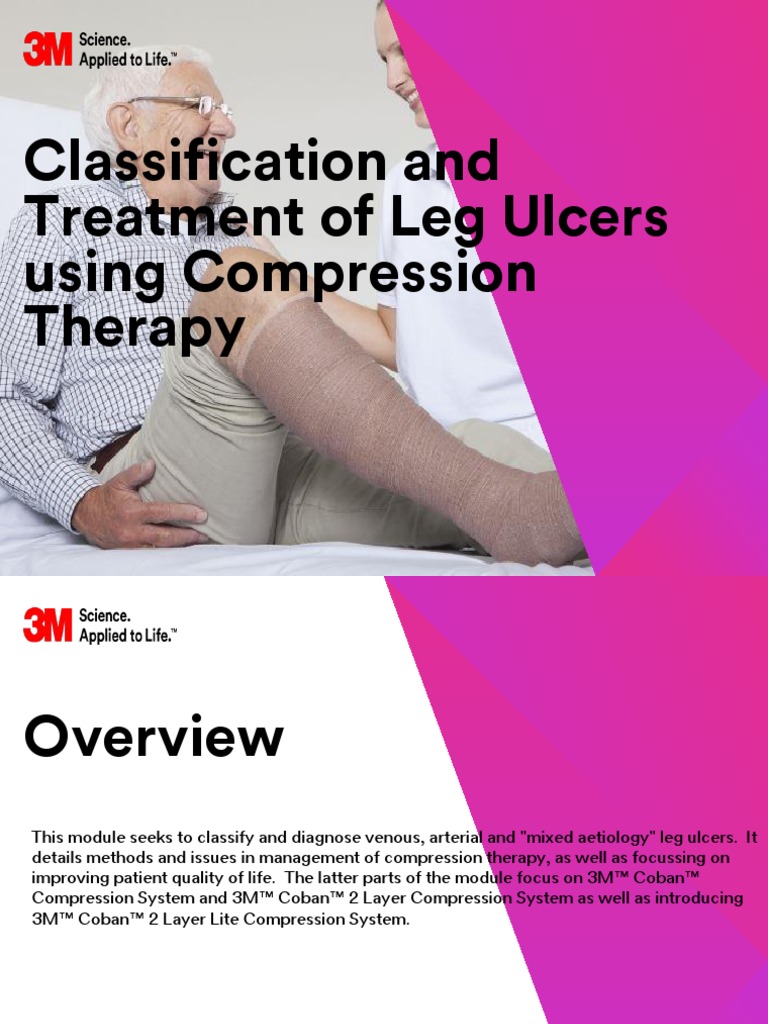 Classification and Treatment of Leg Ulcers Using Compression Therapy