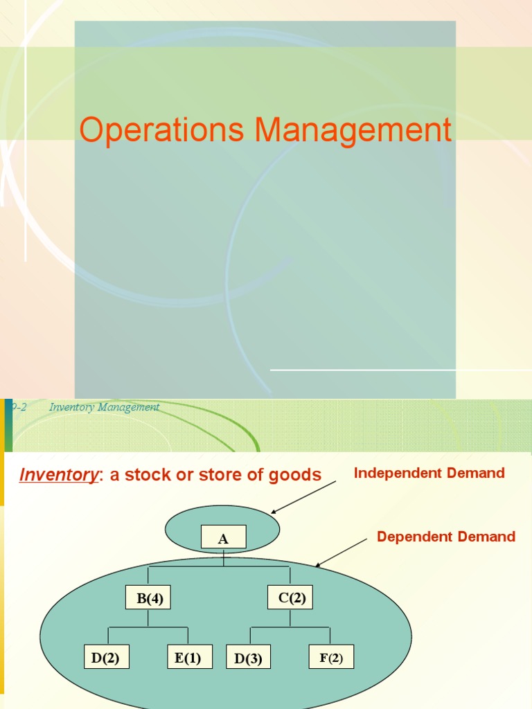 Inventory Management Strategies Explained | PDF | Inventory | Demand