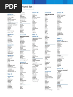 In Sync 2 Word List: Unit 1