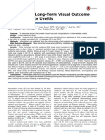 Predictors of Long-Term Visual Outcome in Intermediate Uveitis