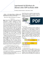 Artigo - 2005 - Analise Experimental Da Eficiencia Do Mapeamento Ethernet Sobre GFP Em Redes SDH (1)