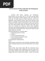 Download Hasil Konferensi Tentang Lingkungan Dan Pembangunan Di Rio de Janeiro by Haeril Desnitigina SN353922362 doc pdf