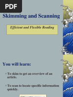 Skim and Scan