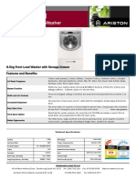 AQ9D49U Specification Sheet