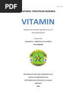 Download Laporan Praktikum Vitamin by Fransisco Polandos SN35392356 doc pdf