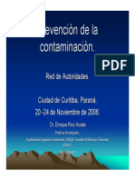 Prevenciòn de La Contaminaciòn