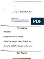 Kashen - Building An Awesome Culture - Hive