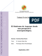 El perfil neuropsicológico del Síndrome de Asperger