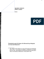 Tratamiento Penal de Abuso de Informacion