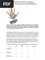 El Feminicidio en El Perú