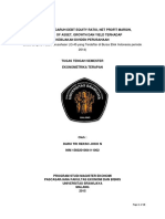 ANALISIS PENGARUH DEBT EQUITY RATIO, NET PROFIT MARGIN, RETURN OF ASSET, GROWTH DAN YIELD TERHADAP KEBIJAKAN DIVIDEN PERUSAHAAN (Studi Empiris Pada Perusahaan LQ-45 yang Terdaftar di Bursa Efek Indonesia periode 2014)