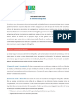 Módulo 3.1 - El Informe Bibliográfico