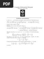 46 Canadian Mathematical Olympiad:, A, - . - , A A A A A 1