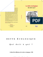 Dette Ecologique Qui Doit a Qui